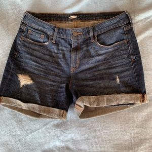 Denim shorts